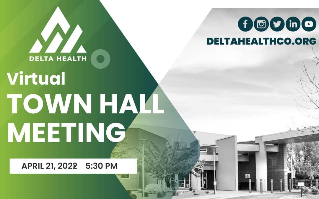 Delta Health Hosting Virtual Town Hall Meeting